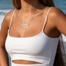 Personalized Initial Necklace - Thumbnail Model