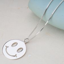 Smiley Face Necklace - Thumbnail Model