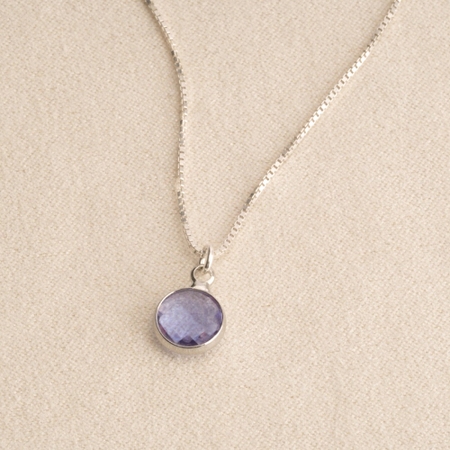 Alexandrite Necklace - June Birthstone Necklace