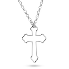 Gothic Cross Necklace 