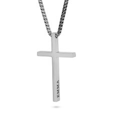 3D Cross Pendant Necklace