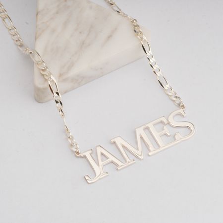 Mens Name Necklace
