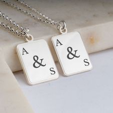 Matching Necklaces for Couples - Thumbnail Model