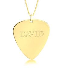 Custom Guitar Pick Necklace