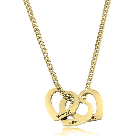 Heart Charm Necklace for Mom