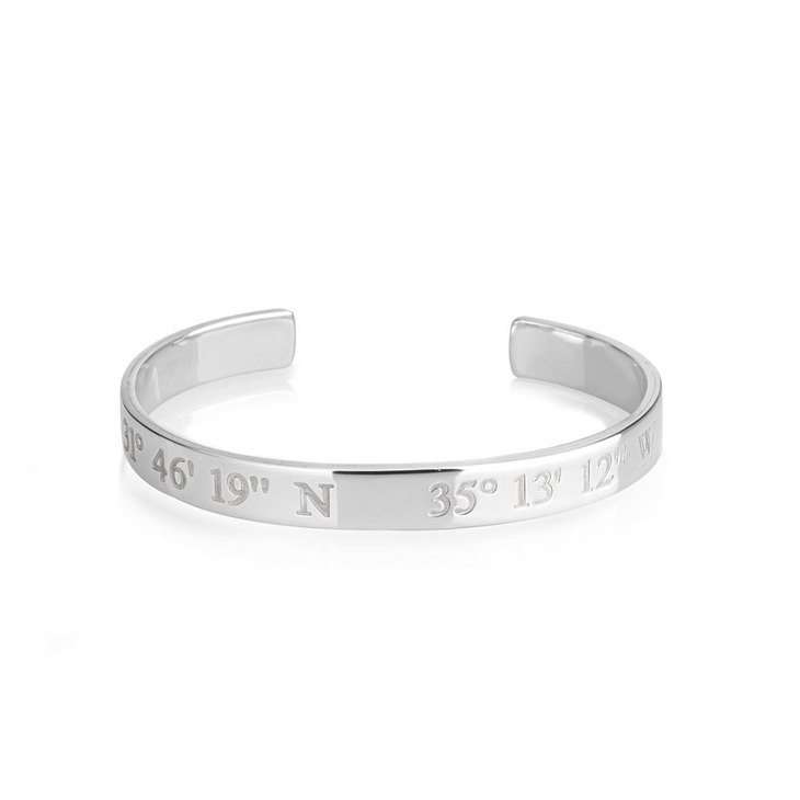 Longitude and Latitude Bracelet