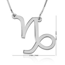 Capricorn Necklace - Thumbnail Model