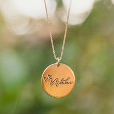 Circle Signature Necklace - Thumbnail Model