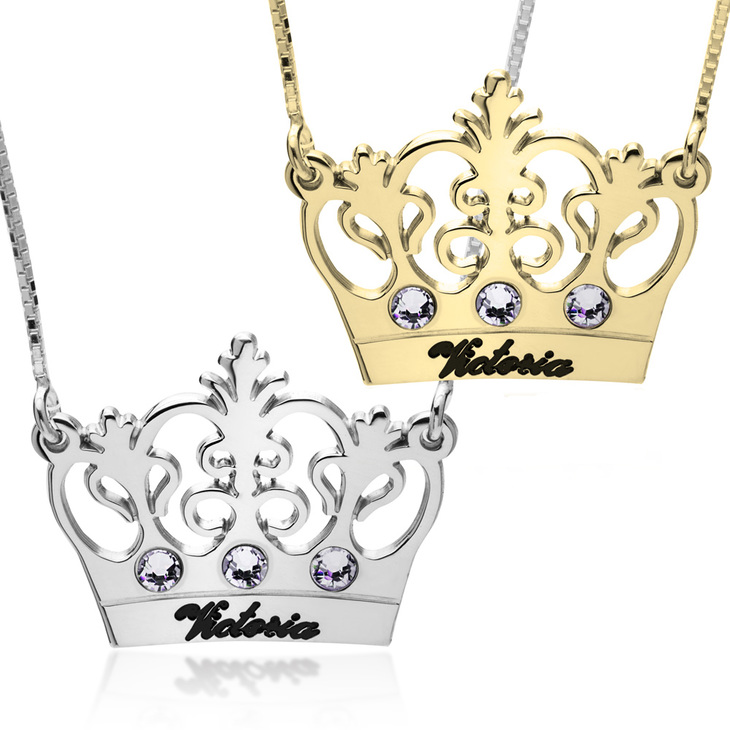 Princess Crown Necklace