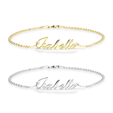 Custom Dainty Name Bracelet