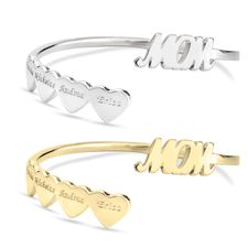 Mothers Bangle With Children's Names