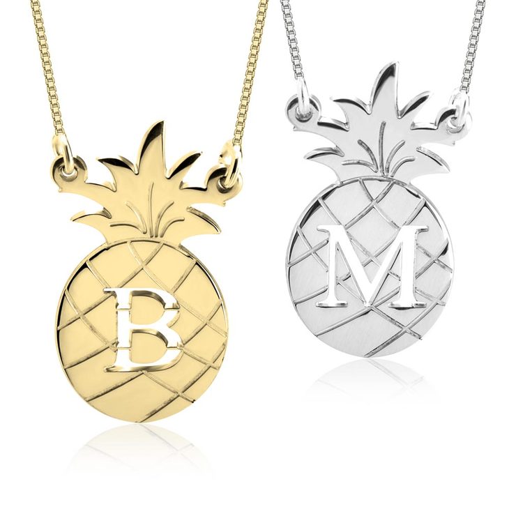 Personalized Pineapple Necklace