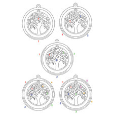 Family Tree Necklace - Thumbnail Information