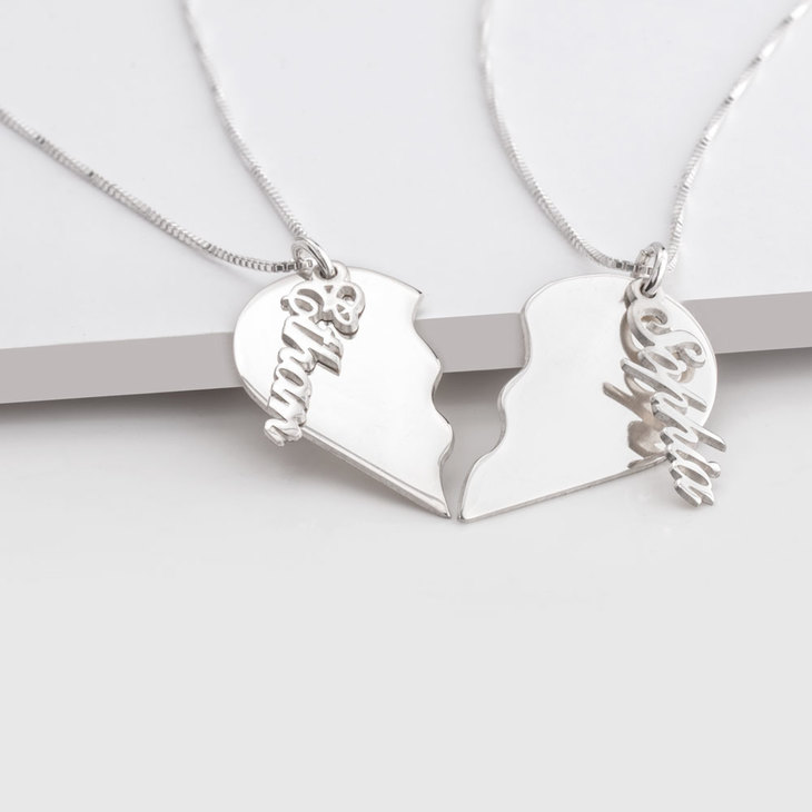 Broken Heart Necklace - Picture 2