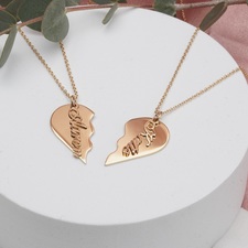 Broken Heart Necklace - Thumbnail Model