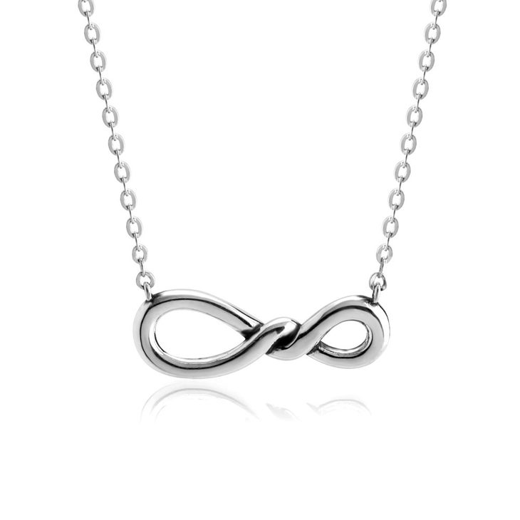 Twisted Infinity Necklace