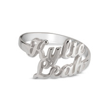 Personalized Two / Three Names Ring