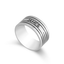 Engraved Ring for Men