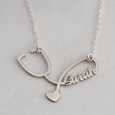 Stethoscope Necklace - Thumbnail 2