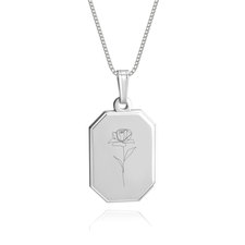 Birth Flower Necklace