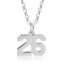 Men's Number Necklace - Thumbnail 2