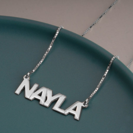 Capital Letters Name Necklace