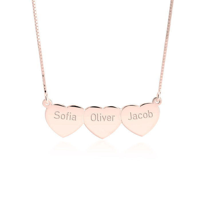 Multi Heart Necklace