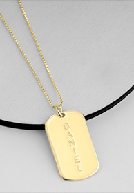 Dog Tag Necklaces - Banner
