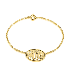 Dainty Monogram Bracelet