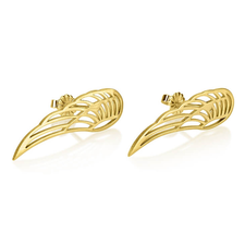 Angel Wing Stud Earrings