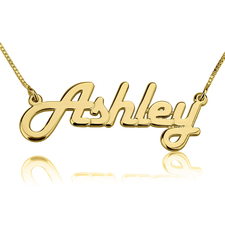 Retro Name Necklace