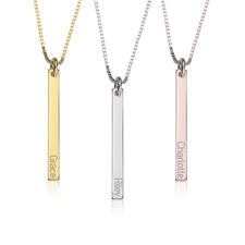 Dainty Bar Necklace