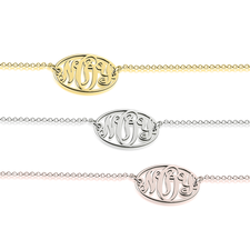 Dainty Monogram Bracelet