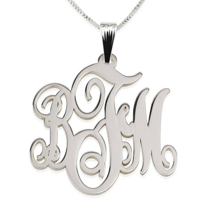 Classic Monogram Necklace 