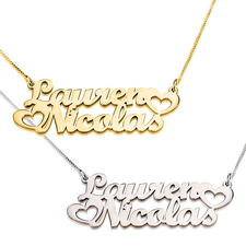 Two Name Necklace