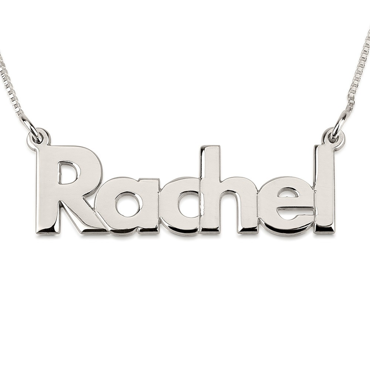 Custom Bold Name Necklace