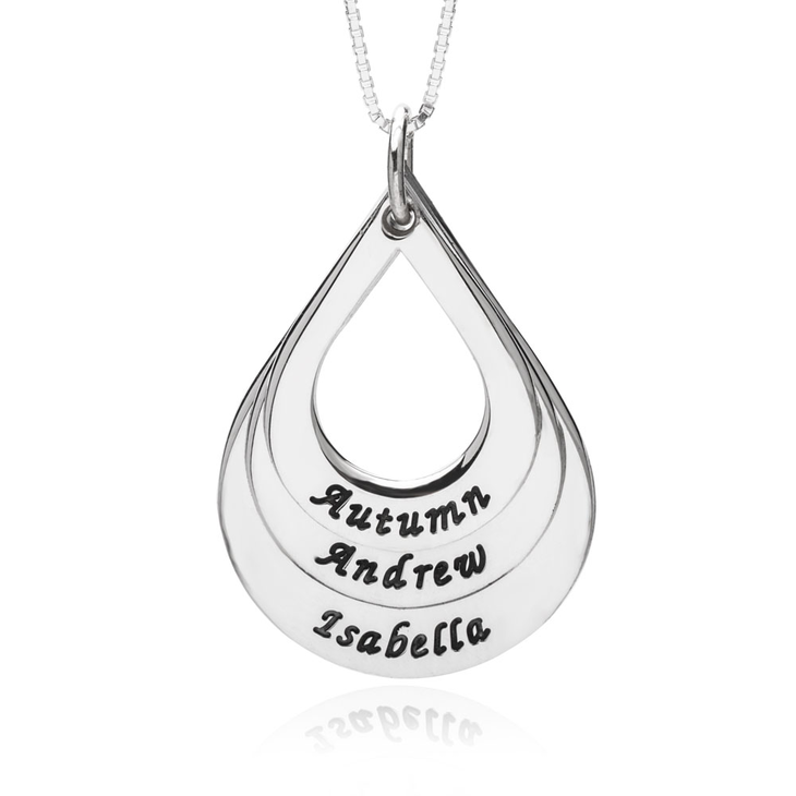 Teardrop Mother Necklace