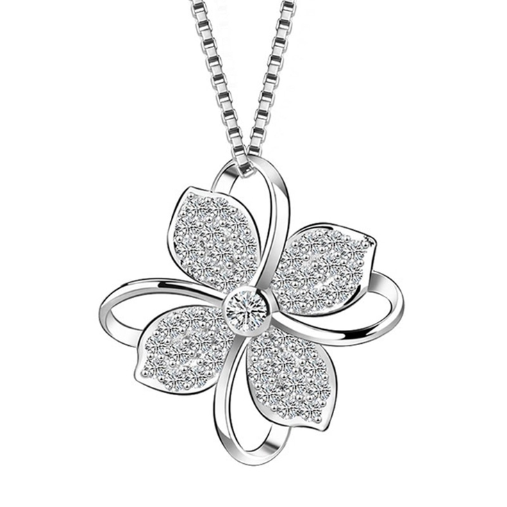 Flower Pendant Necklace