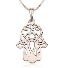 Hamsa Necklace - Hamsa Hand Necklace